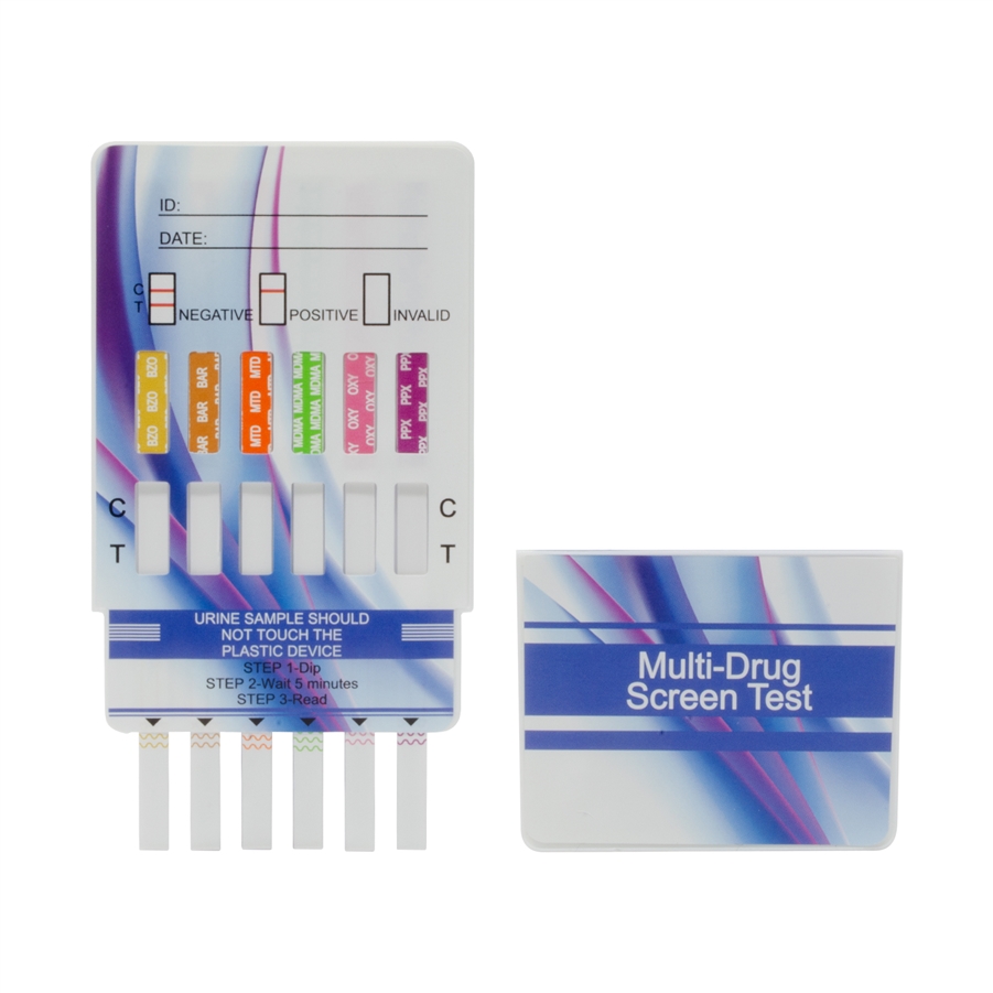 12 Panel Multi Drug Test Card CLIA WAIVED