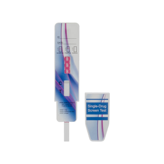 Single Panel Drug Test Card  - Oxycodone - Box of 25 ($1.25 each)