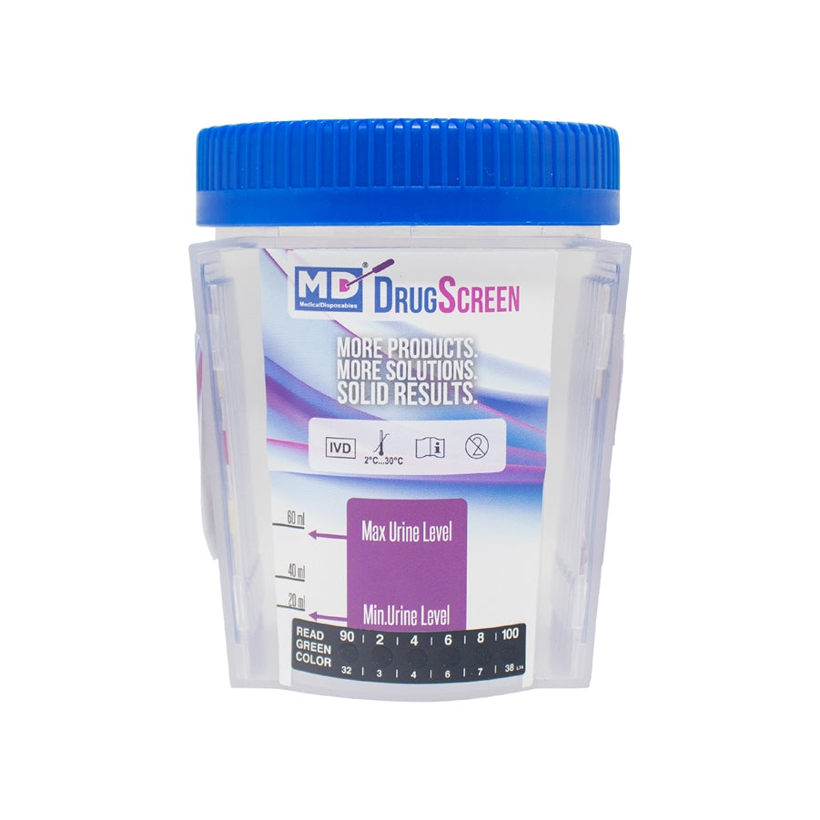 12 Panel Drug Test Cup with 3 Adulterants - Box of 25 ($5.60 each)