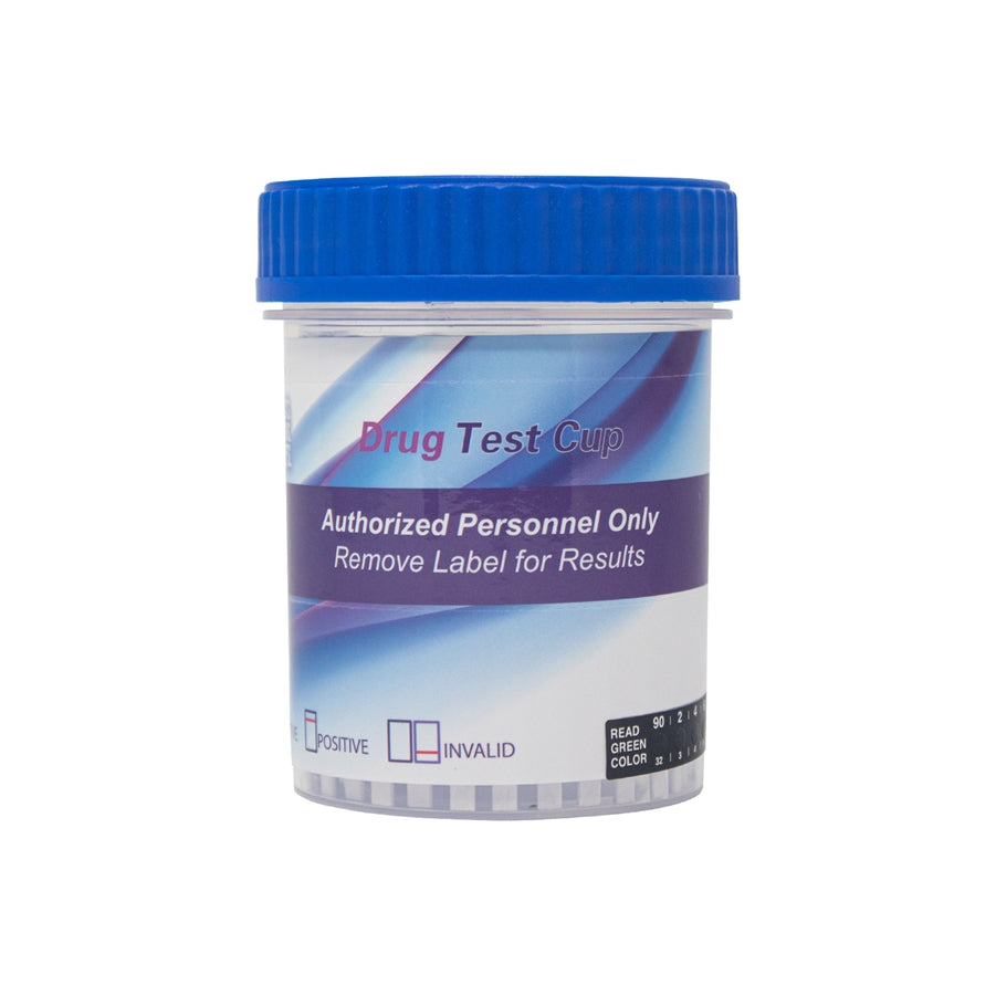 CLIA Waived 16 Panel Drug Test Cup - Box of 25 ($5.90 each)