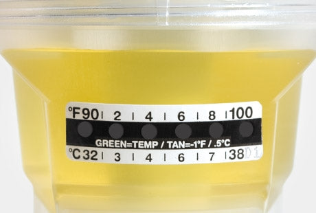 Liquid Crystal Temperature Strip - Box of 500 ($0.17 each)